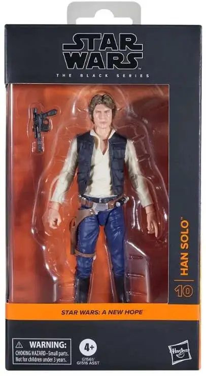 Star Wars A New Hope Black Series Han Solo Action Figure [A New Hope]