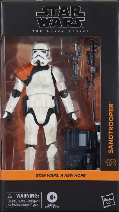 Star Wars A New Hope Black Series Sandtrooper Action Figure [ANH]