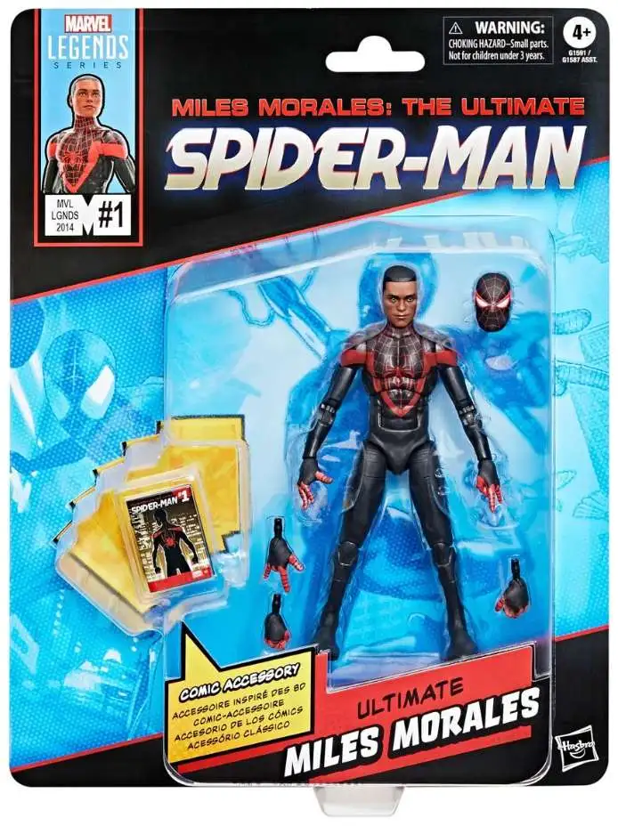Ultimate Spider-Man Marvel Legends Miles Morales Action Figure [Comics-Inspired]