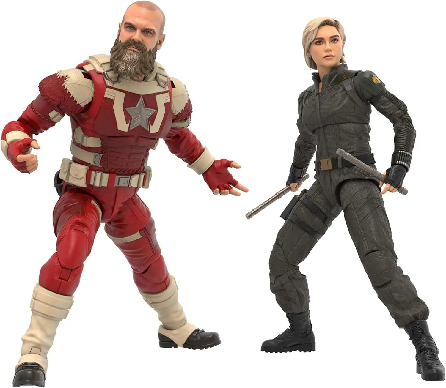 Thunderbolts* Marvel Legends Yelena Belova & Red Guardian Action Figure 2-Pack