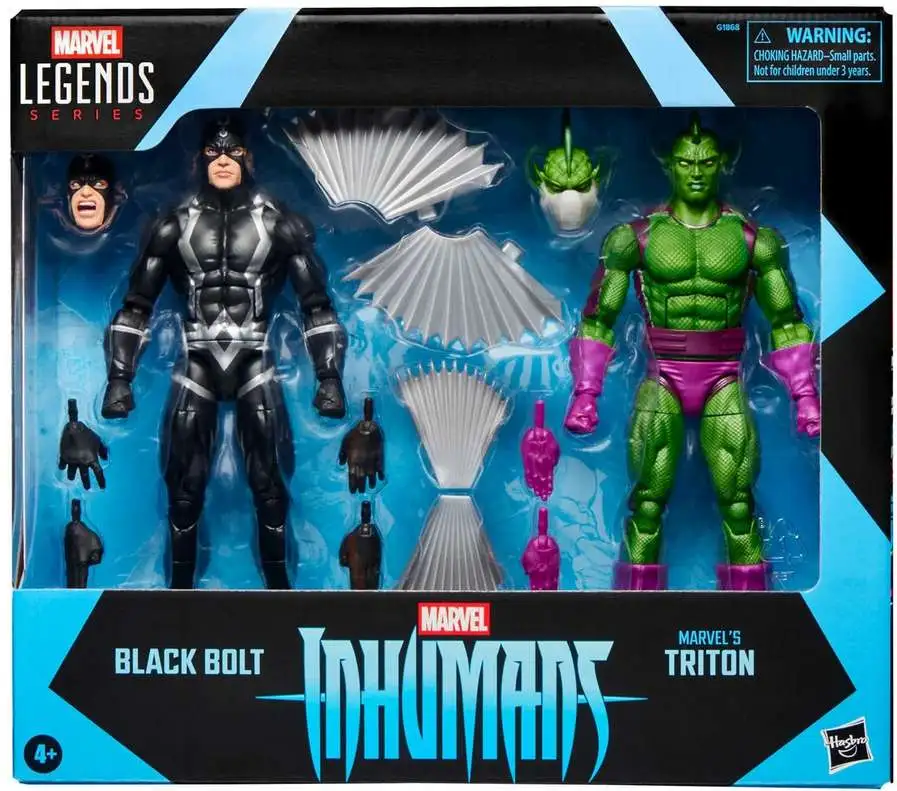 Marvel Inhumans Black Bolt & Triton Action Figure 2-Pack (Pre-Order ships February)
