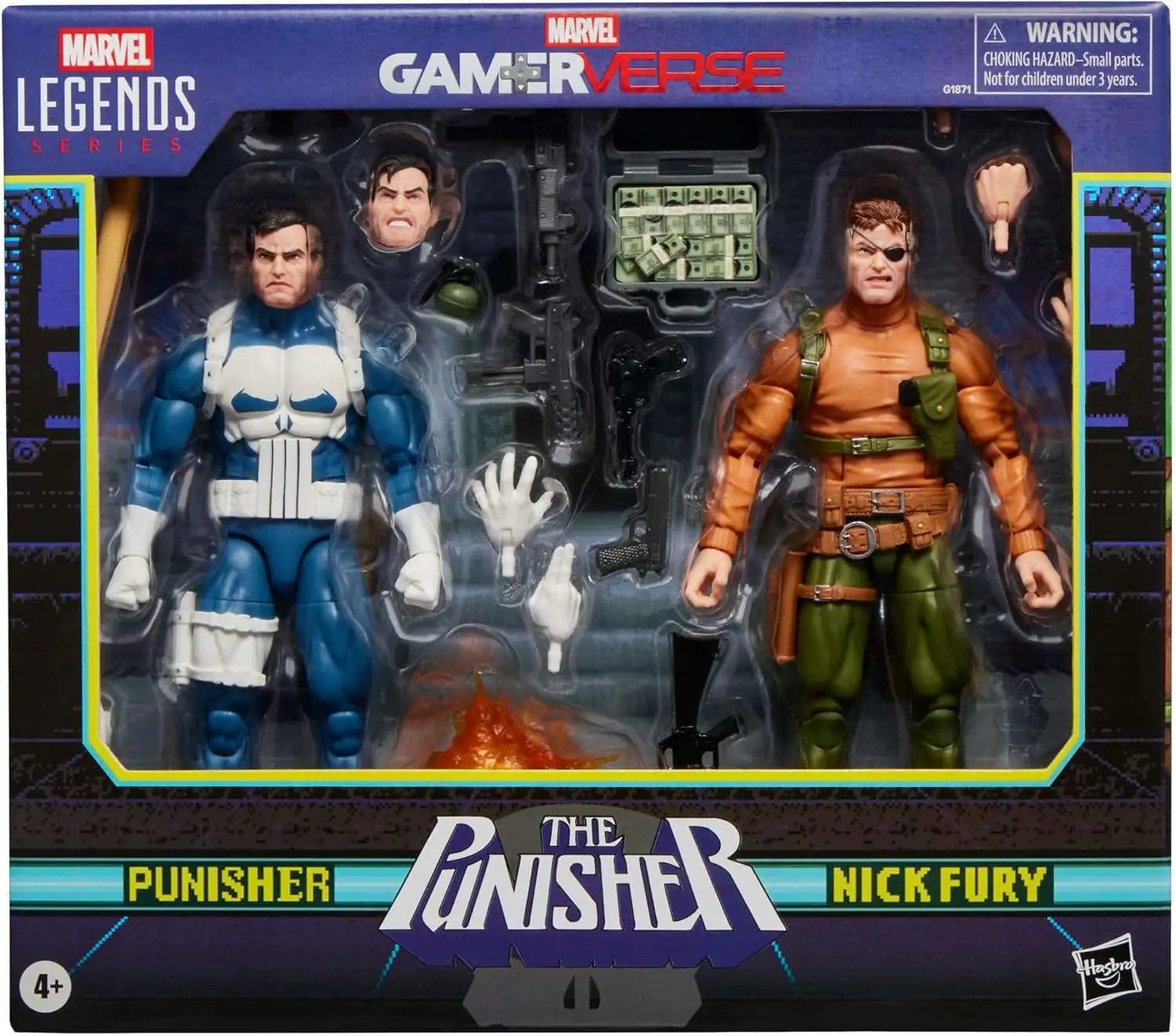 Marvel Legends Punisher & Nick Fury Action Figure 2-Pack [Gamerverse]