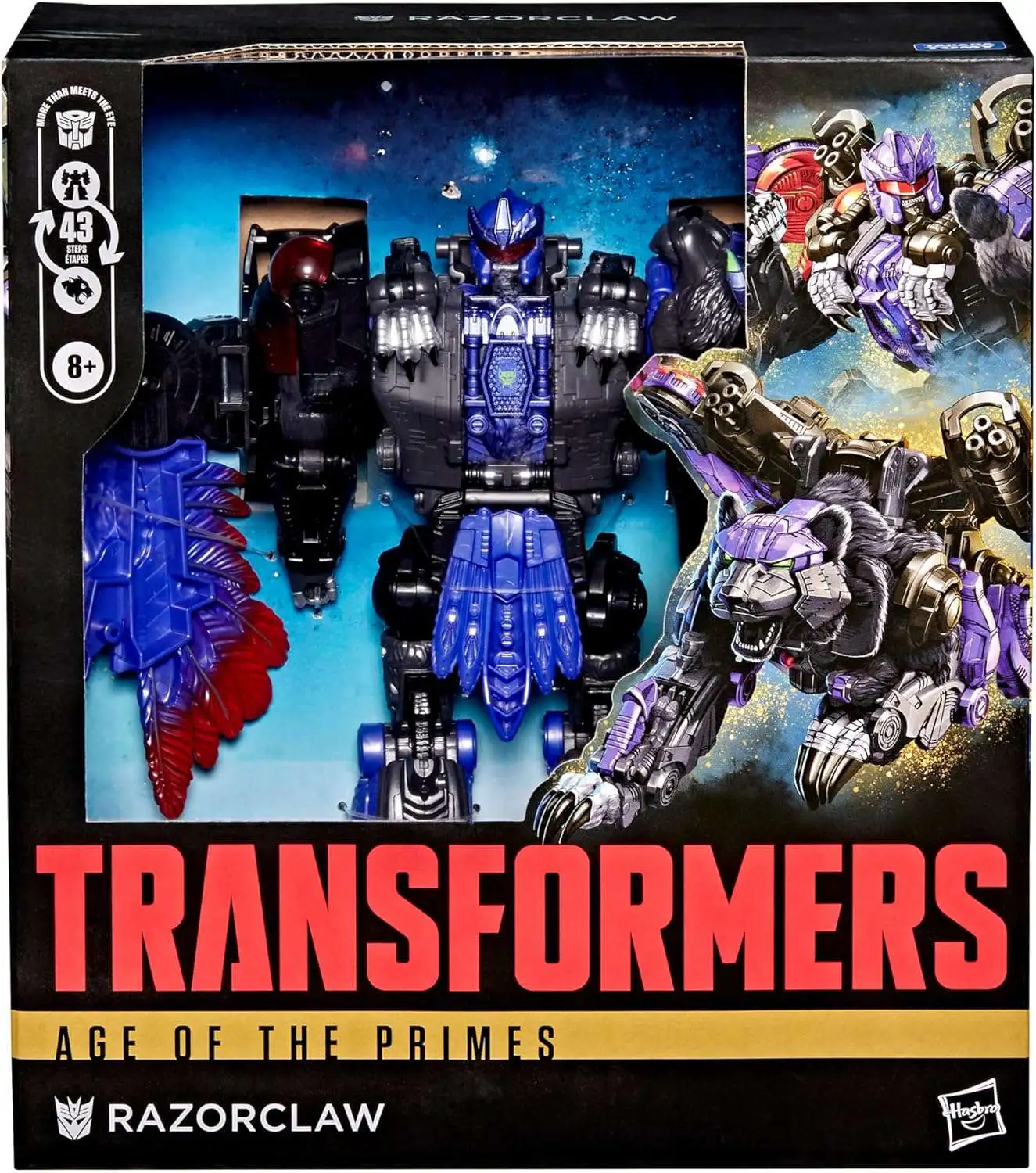 Transformers Age of the Primes Razorclaw Leader Action Figure [Universe]
