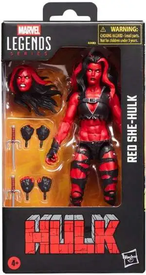 Marvel Legends Red She-Hulk Action Figure (Pre-Order ships April)