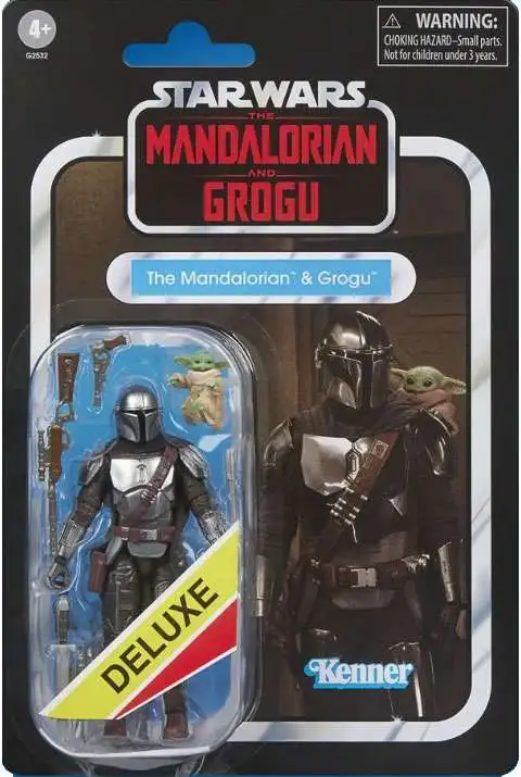 Star Wars 2026 Vintage Collection The Mandalorian & Grogu Deluxe Action Figure