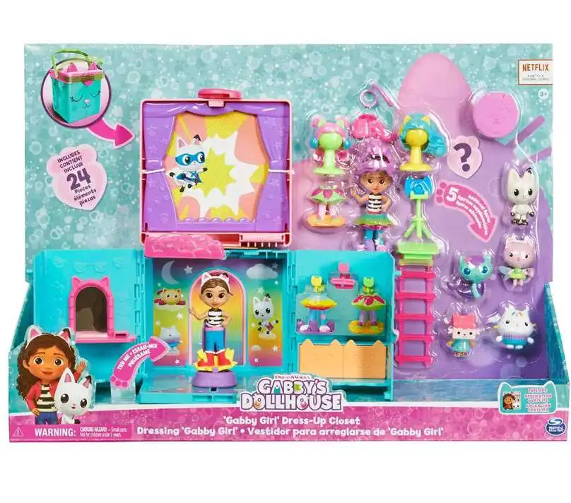 Gabby's Dollhouse Gift Set (Pandy Paws & Cakey Cat)