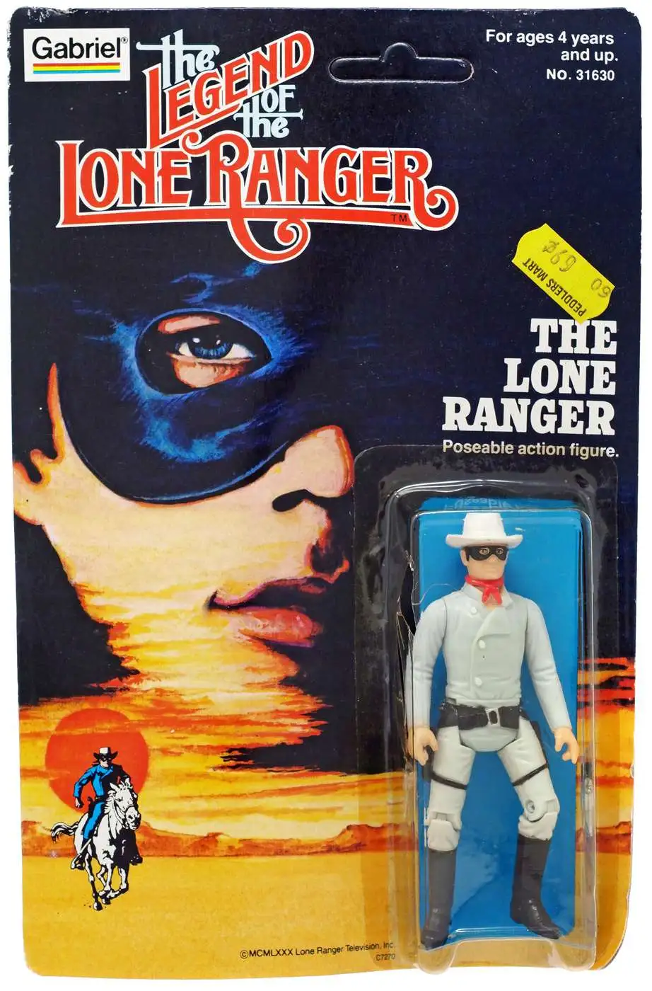 The Lone Ranger Action Figure [Shelf Wear]