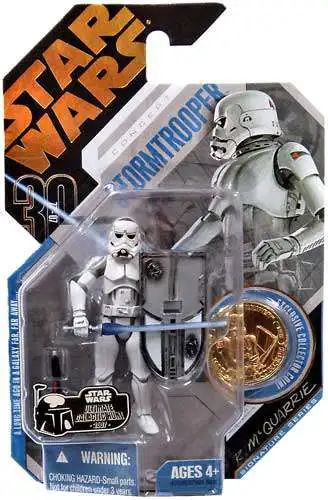 Star Wars Expanded Universe 2007 30th Anniversary Wave 1 Ultimate Galactic Hunt Stormtrooper Action Figure #9 [McQuarrie Concept]