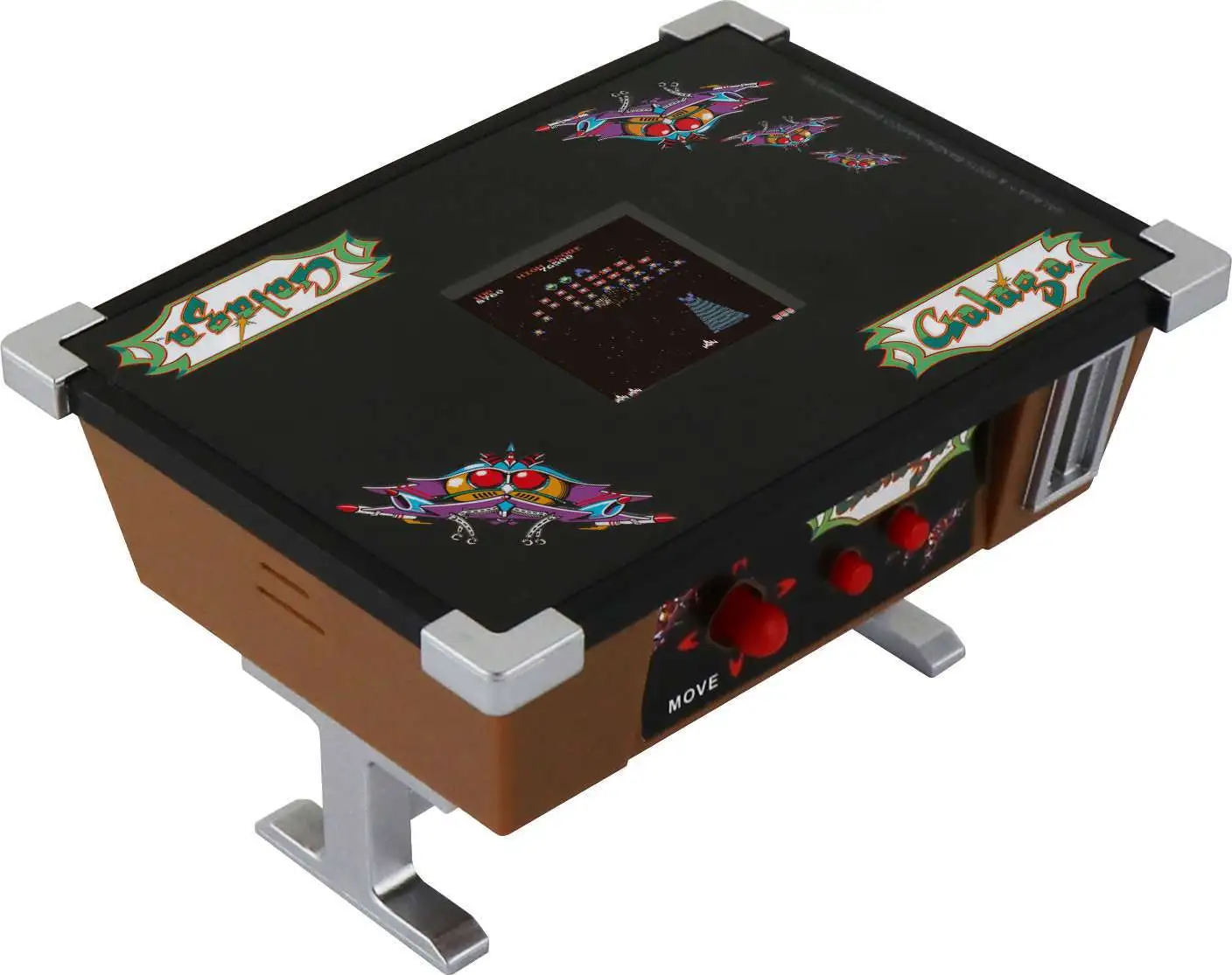 Tiny Arcade Galaga 4-Inch Micro Video Game Tabletop