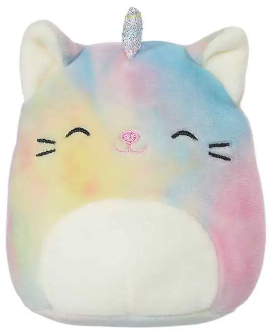 Squishmallows Fantasy & Wildlife Galeria the Caticorn Exclusive 5-Inch Plush