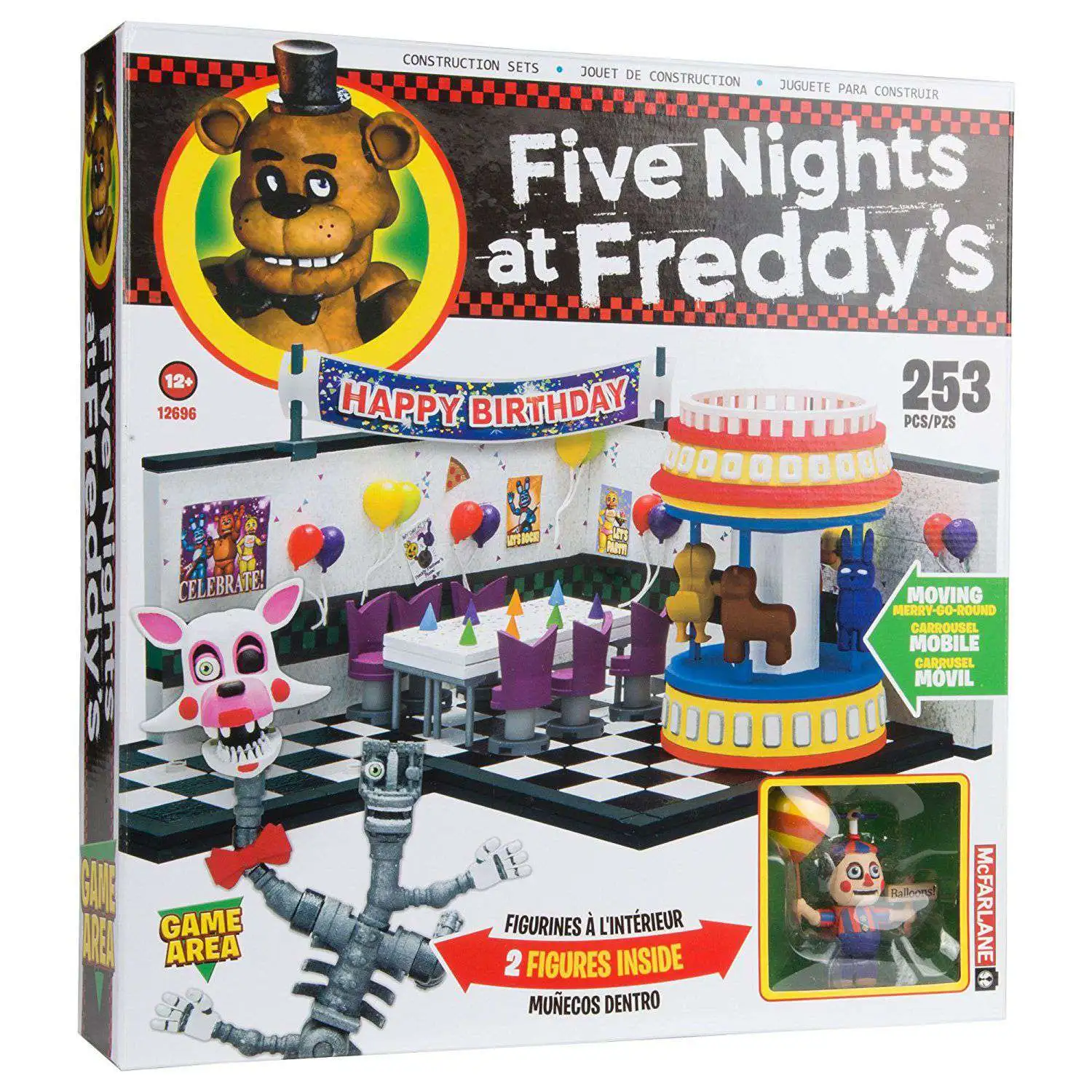 McFarlane Five Nights at Freddys 12813 Phantom Balloon Boy Construction Set FNAF  for sale online