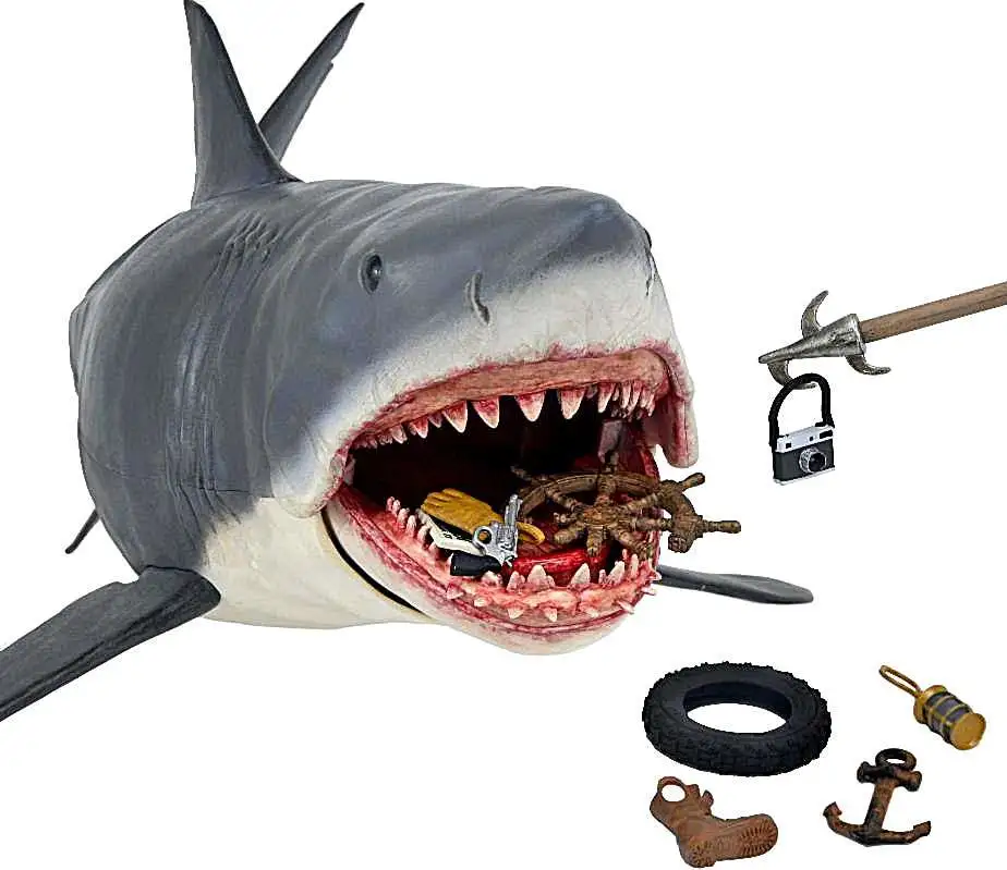 NECA The Game of Jaws Action Figure [50th Anniversary, Damaged Package]