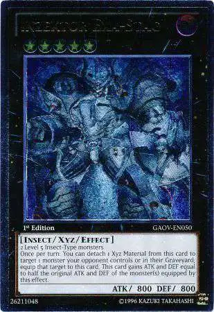 YuGiOh YuGiOh 5D's Galactic Overlord Ultimate Rare Inzektor Exa-Stag GAOV-EN050