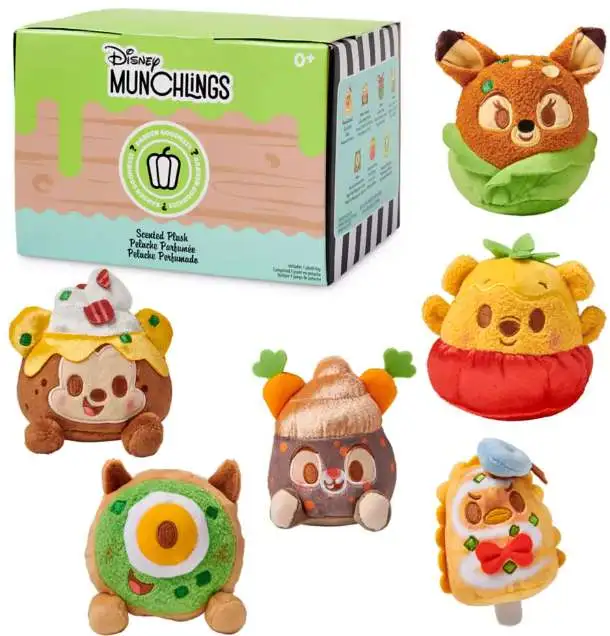 Disney Munchlings Micro Plush Garden Goodness Exclusive 4-Inch Mystery Pack [1 RANDOM Character]