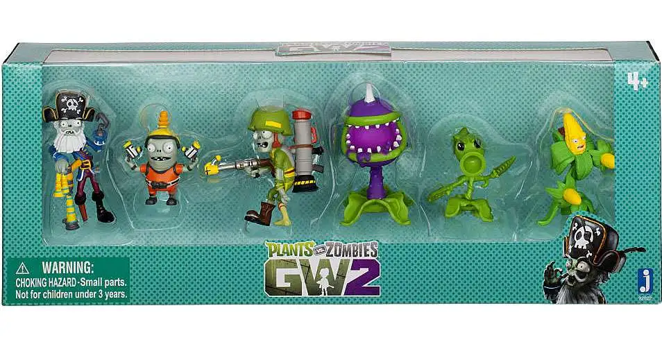 Plants vs. Zombies Garden Warfare 2 Zombies 6 Mini Figures Collectors  Item!!!