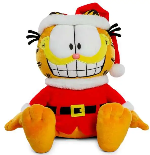 Phunny Santa Garfield 14-Inch Plush [HugMe, Vibrates with Shake Action!]