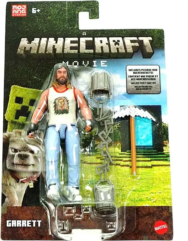 A Minecraft Movie Garrett Action Figure