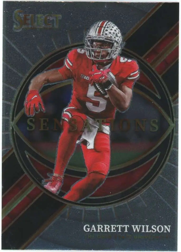 NFL 2022 Panini Select Draft Picks Garrett Wilson SEGW [Sensations]