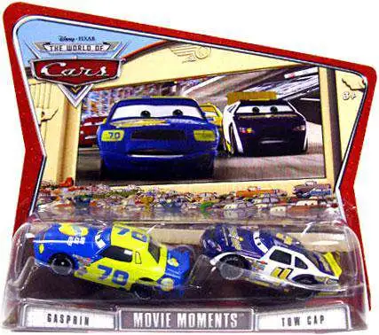 Disney Pixar Cars The World of Cars Movie Moments Gasprin Tow Cap 155  Diecast Car 2-Pack Mattel Toys - ToyWiz