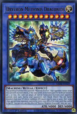 YuGiOh Genesis Impact Ultra Rare Drytron Meteonis Draconids GEIM-EN029