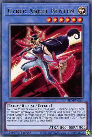 YuGiOh Genesis Impact Rare Cyber Angel Benten GEIM-EN040