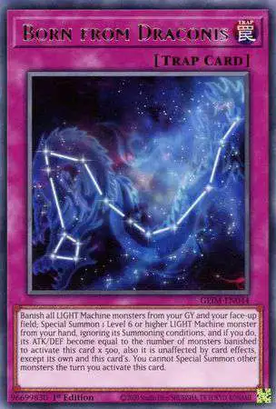 YuGiOh Genesis Impact Rare Born from Draconis GEIM-EN044