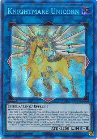 knightmare cards yugioh Yu-Gi-Oh! - Gryphon - MP19-EN029 - Ultra Rare - 1st Edition Mint / near mint condition trading card Knightmare Unicorn (alternate art) (Yugioh