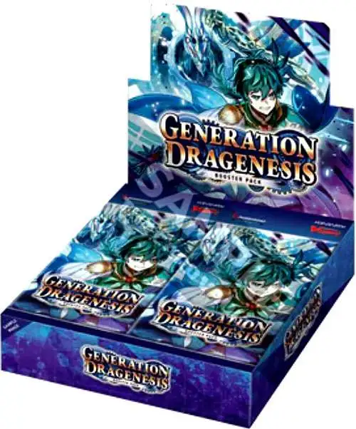 Cardfight Vanguard Trading Card Game Divinez Generation Dragenesis Booster Box BT6 [16 Packs]