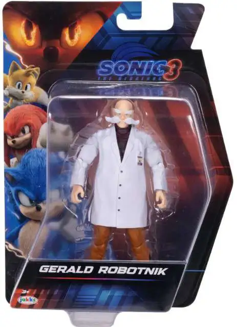 Sonic The Hedgehog 3 Wave 3 Gerald Robotnik Action Figure