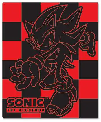 Sonic The Hedgehog Shadow Throw Blanket