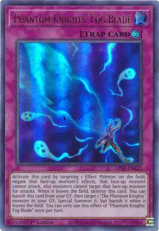 YuGiOh Trading Card Game 2021 Ghosts From The Past Single Card Ultra Rare Phantom Knights Fog Blade GFTP-EN122 - ToyWiz YuGiOh Trading Card Game 2021 Ghosts From The Past Single Card Ultra Rare Phantom Knights Fog Blade GFTP-EN122 - ToyWiz