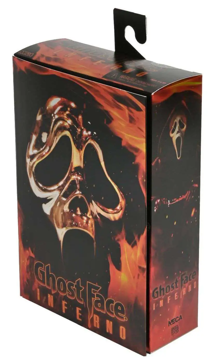 NECA Scream Ghost Face 7 Action Figure Inferno, Ultimate Version - ToyWiz