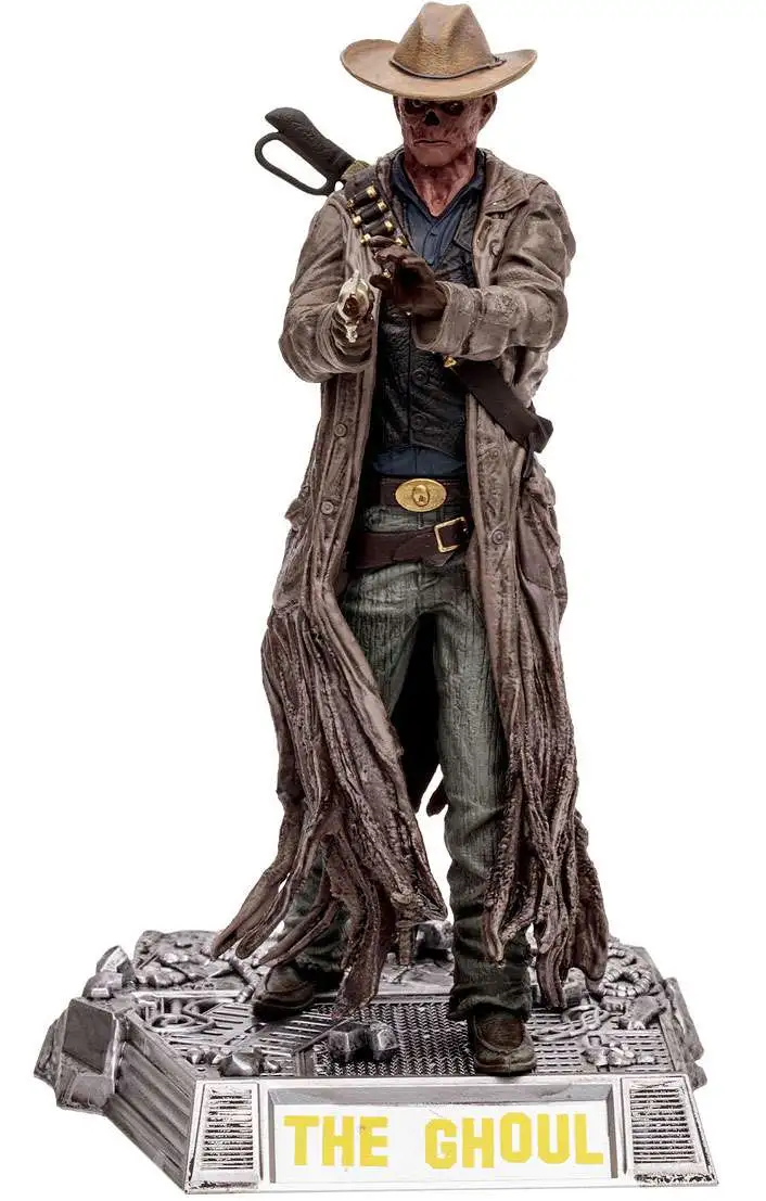 McFarlane Toys Fallout Movie Maniacs The Ghoul 6 Posed Figure - ToyWiz