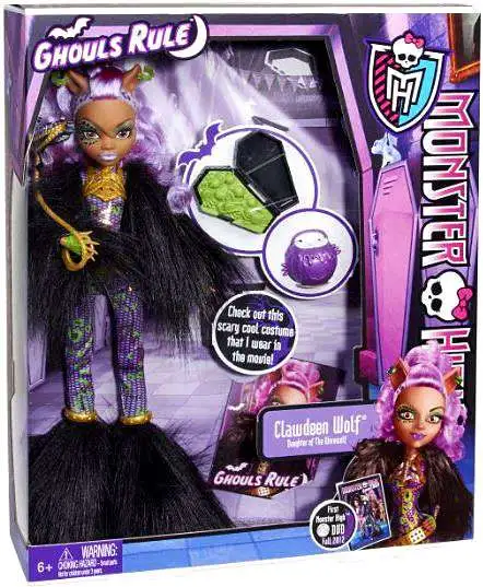 Monster High Ghouls Rule Clawdeen Wolf 10.5-Inch Doll [Loose]