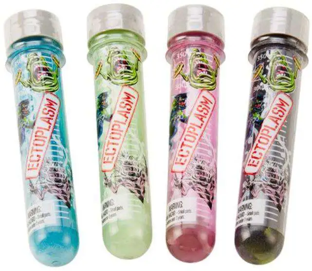 Ghostbusters Mini Figure & Slime Ectoplasm LOT of 4 Mystery Packs