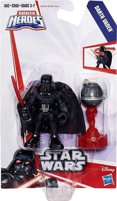 Details about   Star Wars Galactic Heroes Hasbro Darth Vader Lightsaber & Mini Character New 06' 