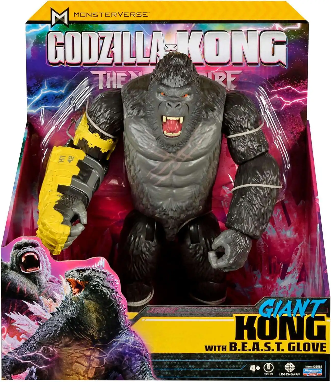 Brand New 8pcs King Kong vs Godzilla Toys Action Figures Birthday Gift