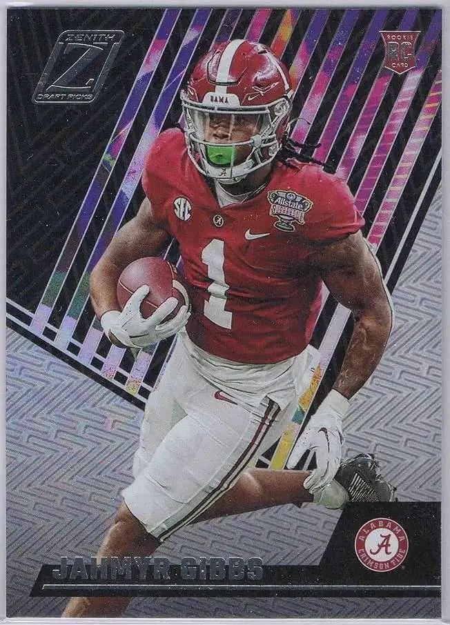NFL 2023 Panini Chronicles Zenith Draft Picks Jahmyr Gibbs #13 [Rookie]