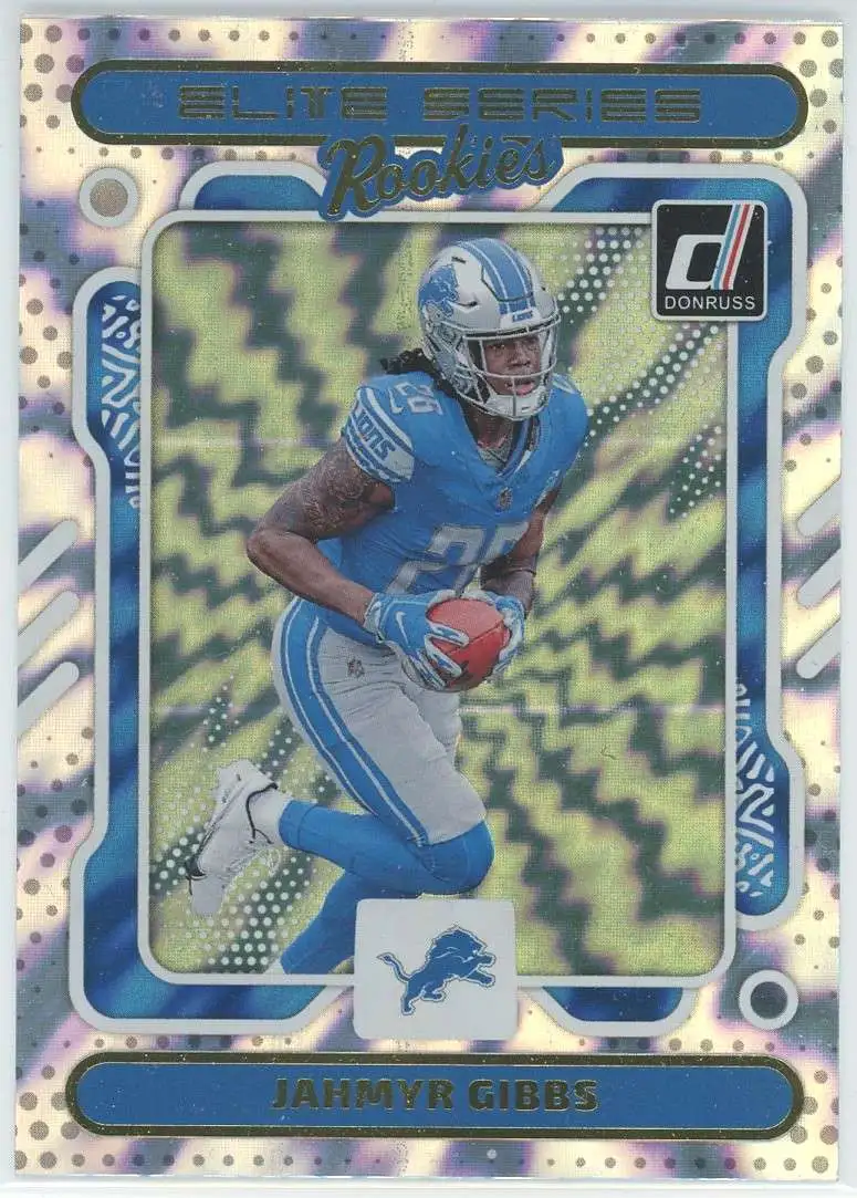 NFL 2023 Panini Donruss Football Jahmyr Gibbs #6 [Elite Series Rookies]