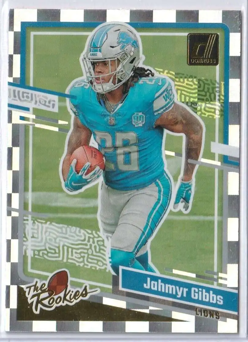 NFL 2023 Panini Donruss Football Jahmyr Gibbs #6 [The Rookies]