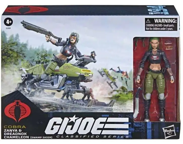 フミシュナ　ゴルギーニ　ジャオウガ GI Joe Classified Series Zanya Dreadnok Chameleon 6 Action Figure