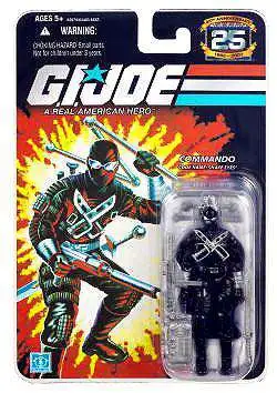 GI Joe 25th Anniversary Wave 7 Snake Eyes Action Figure