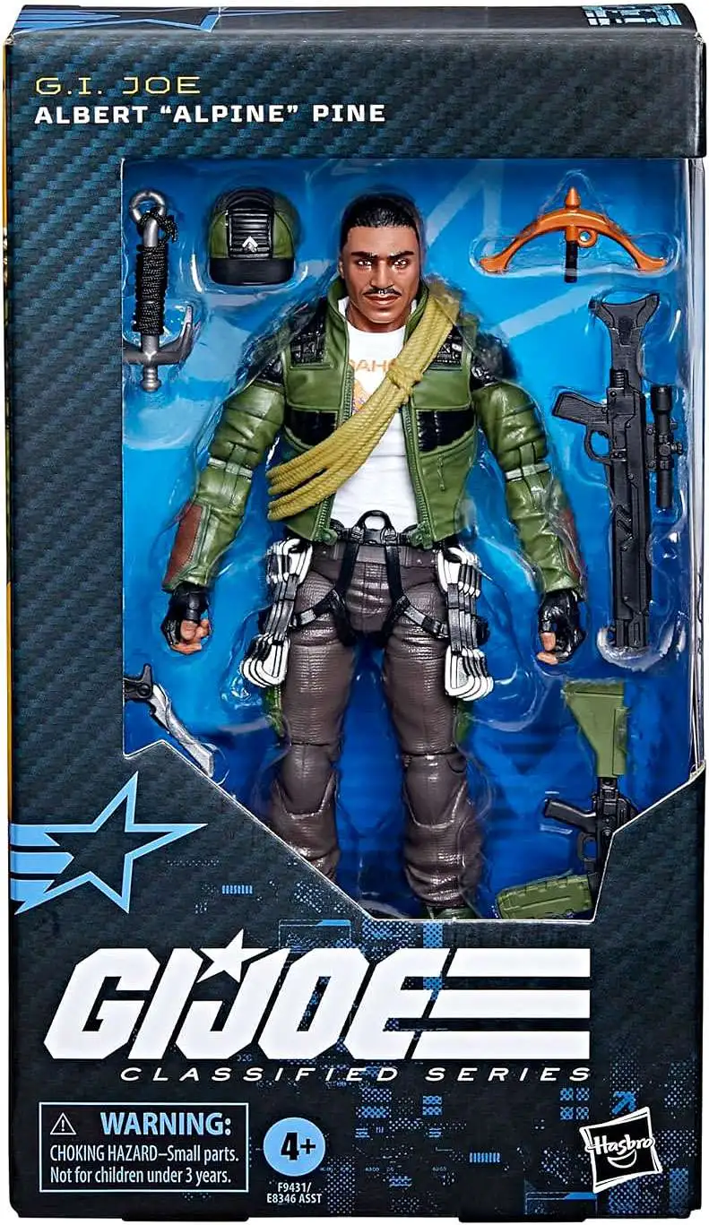 GI Joe Classified Series Albert Alpine Pine 6 Action Figure Hasbro - ToyWiz