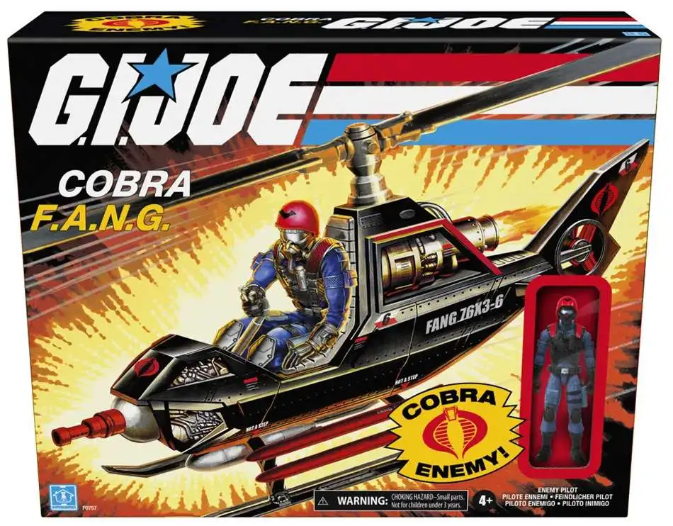 Joe Retro Collection Cobra F.A.N.G And Pilot G.I 