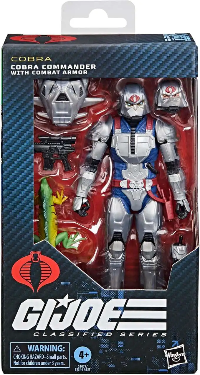 GI Joe Classified Series Cobra Commander with Combat Armor Action Figure