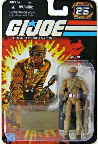 25th Anniversary GI Joe Doc Medic Exclusive Action Figure