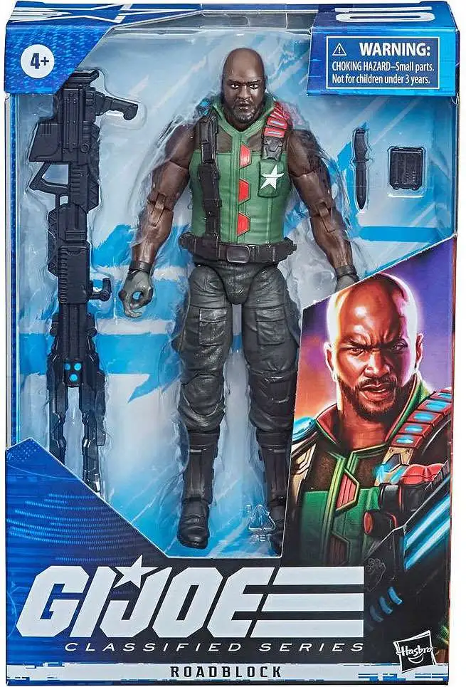 Joe Classified Series Roadblock Action Figure 6 in By Hasbro Details about   G.I 