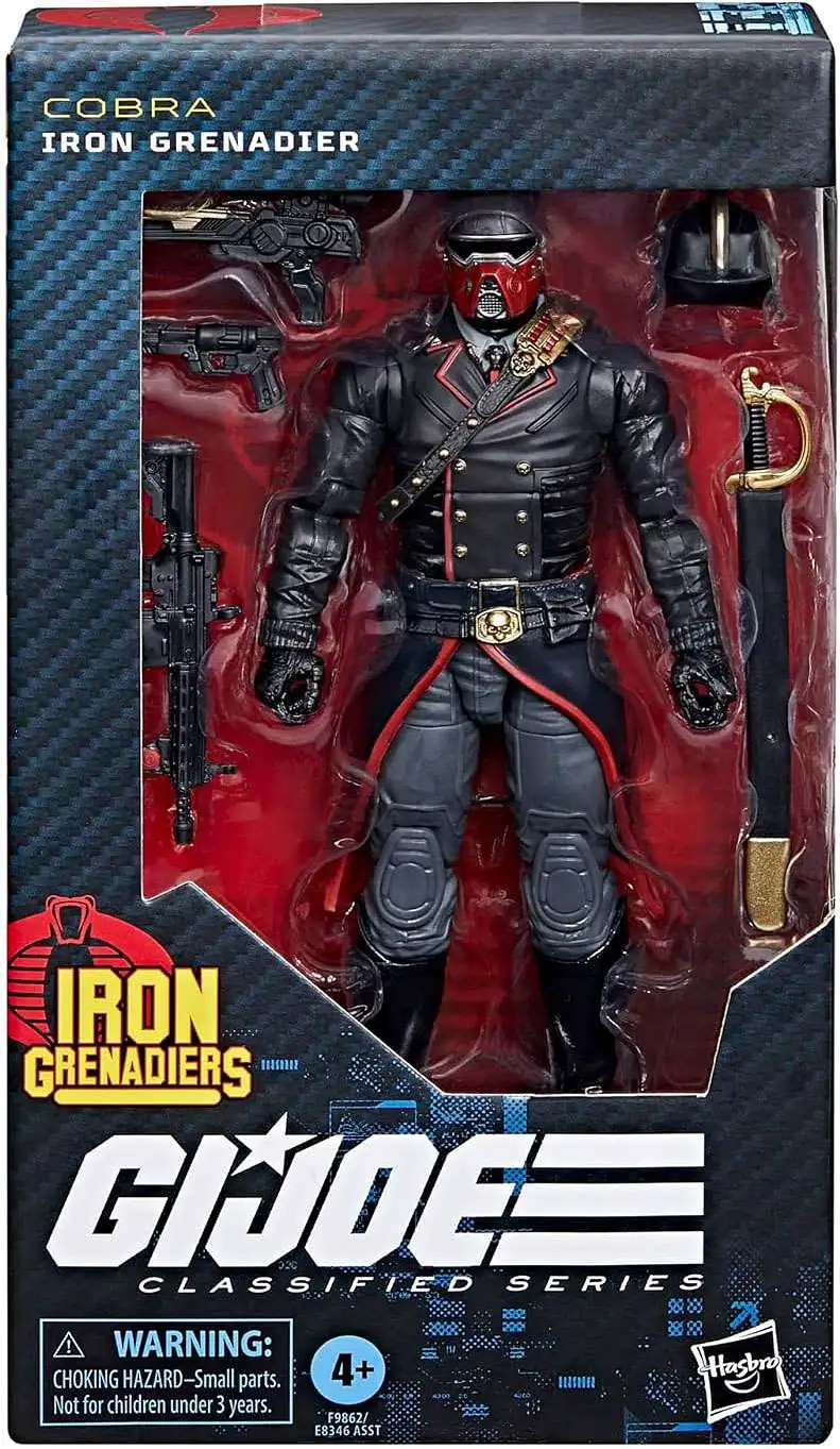 GI Joe Classified Series Cobra Iron Grenadier Action Figure