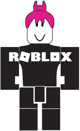 Roblox Girl Guest W/ Pink Hair Series 1 Mini Figure 2.75” Toy Loose (NO  CODE)