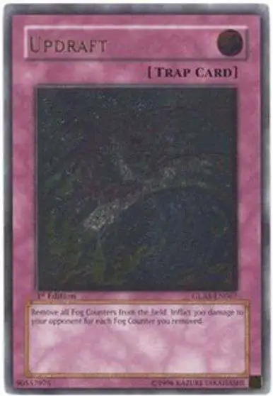 YuGiOh GX Trading Card Game Gladiator's Assault Ultimate Rare Updraft GLAS-EN067 [1st Edition]